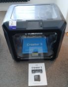 Flashforge Creator 3 3D Printer, Serial Number FFC3222958 (As lotted)