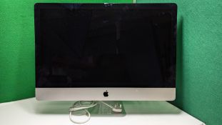 Apple iMac (Retina 5K, 27”, A1419, Late 2015, 6th Gen, i7, 32GB, Serial Number DGKQV1PCGQ17) (No