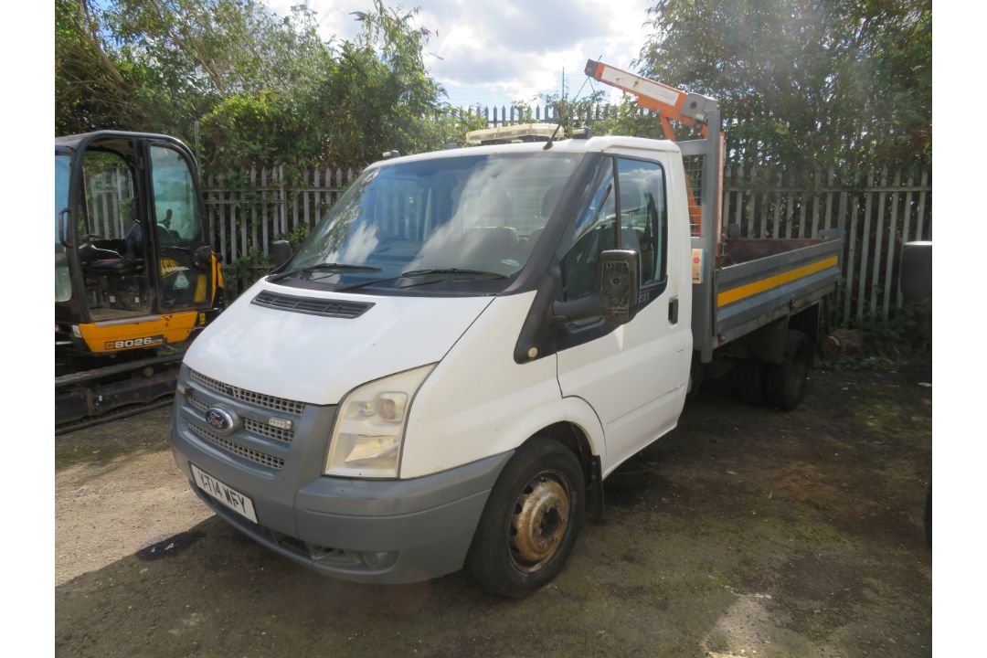 2014 Ford Transit 100 T350 RWD Euro 5 Tipper. YT14 WFY . - Image 1 of 16