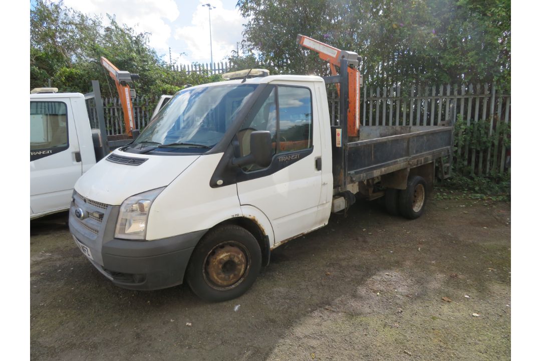 2014 Ford Transit 100 T350 RWD Euro 5 Tipper. YT14 WFZ - Image 1 of 15