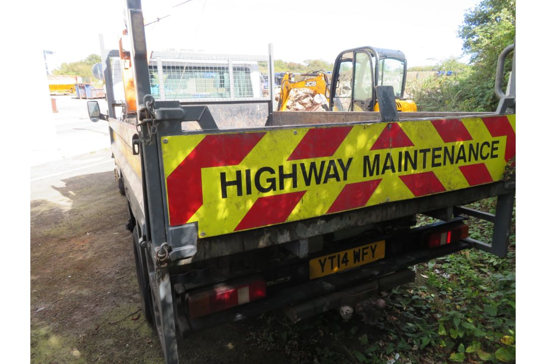 2014 Ford Transit 100 T350 RWD Euro 5 Tipper. YT14 WFY . - Image 3 of 16