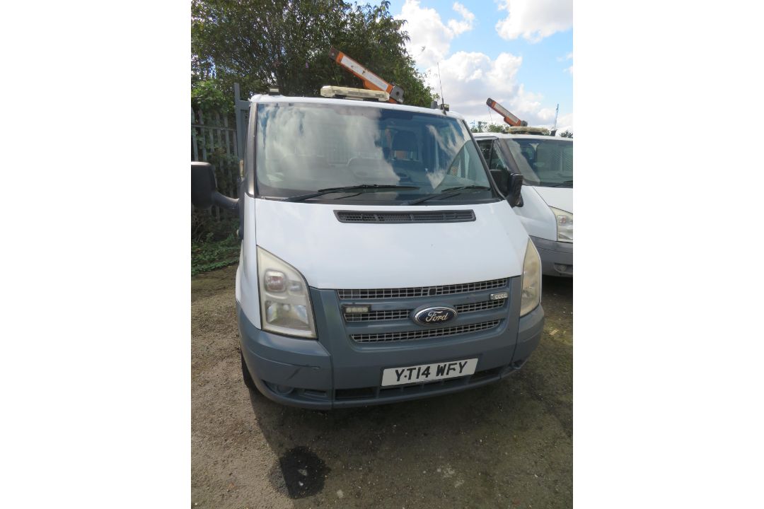 2014 Ford Transit 100 T350 RWD Euro 5 Tipper. YT14 WFY . - Image 6 of 16