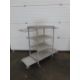 SLINGSBY four tier metal maid service trolley (65 x 45cm) - Image 4 of 4