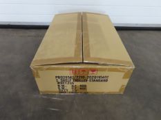 Plastic two tier standard shelf trolley (boxed)