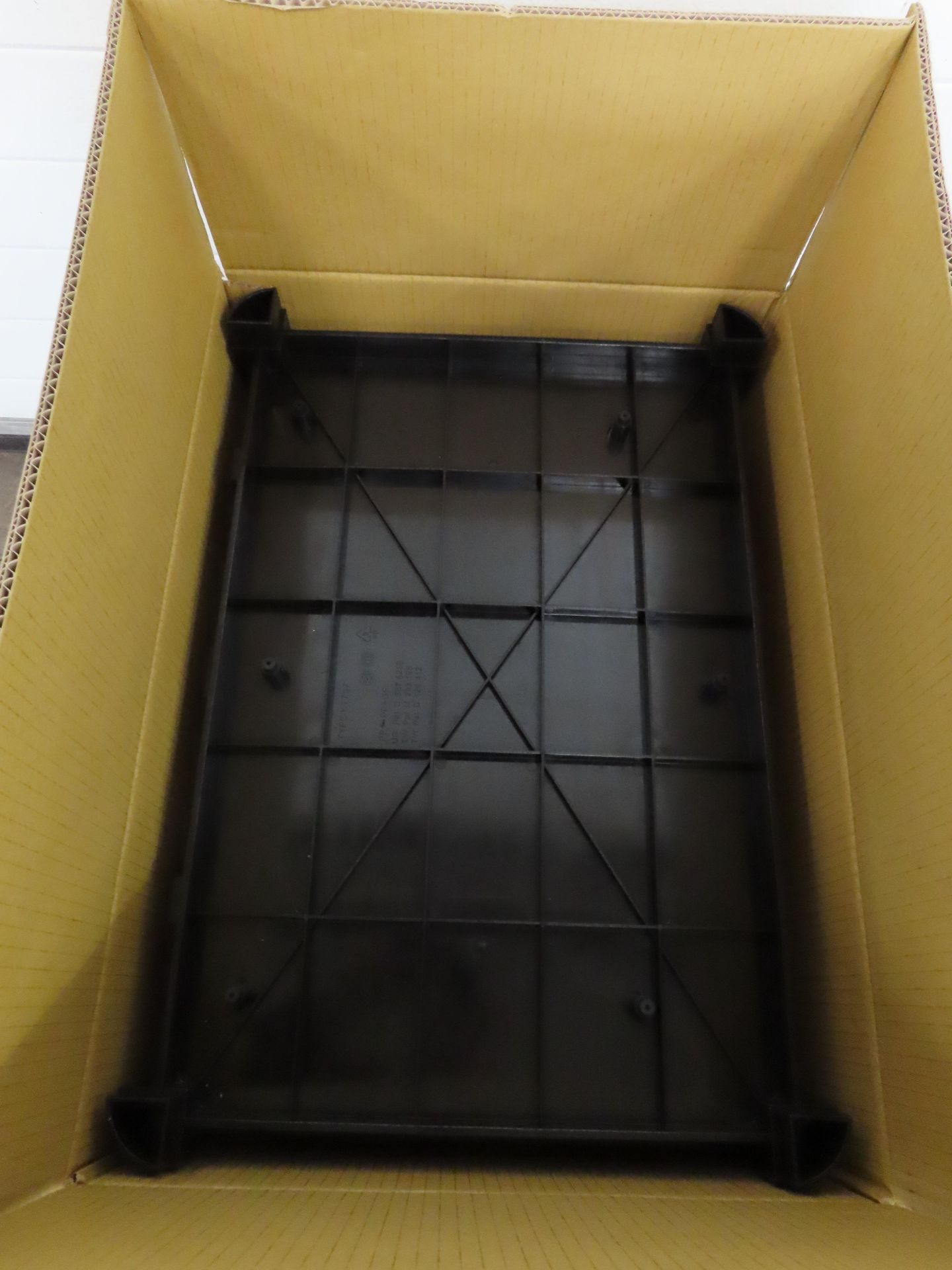 2 x Plastic two tier standard shelf trolley (boxed) - Image 3 of 3