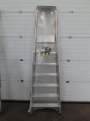 TUBESCAR super pro 7 rung stepladder (max height 3.57m)