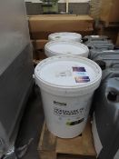 3 x tubs of VICKERLUBE food grade grease - 18kg per tub (manufactured 03/2021)