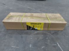 STANLEY aluminium handtruck with stair skips and folding footplate max capacity 200kg (boxed)