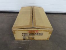 Plastic two tier standard shelf trolley (boxed)