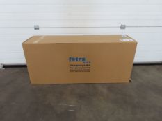 FETRA parcel cart with skids and fixed & folding foot irons max capacity estimted to be 250kg (boxed