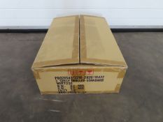 Plastic two tier standard shelf trolley (boxed)