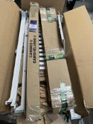 CAMBRO camshelving shelf unit - 6 x arms (1000mm wide) & 9 x vented shelf plates