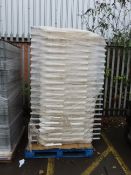 40 x plastic double barriers