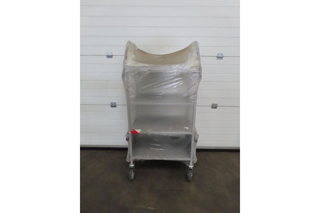 SLINGSBY four tier metal maid service trolley (65 x 45cm) - Image 1 of 4