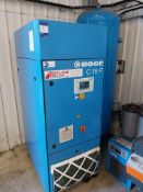 BOGE C15F Screw compressor operting hours: 5653 Idling hours:1621 with 500L verticle reciever tank