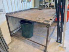 Heavy duty welding table (length 2030 x width 1480 x height 880)