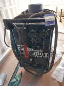 CLARKE MIG300T mig welder with torch