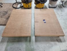 2x Flatbed Trolleys