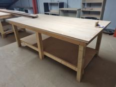 Wooden Workbenches