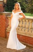Hermione Heather Wedding Dress, Size 10, RRP £609