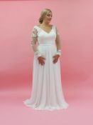 Hermione Hannah Wedding Dress, Size 14, RRP £719