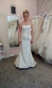 Justin Alexander Serena Wedding Dress, Size 6, RRP £1950