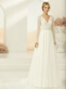 Bianco Evento Malta Wedding Dress, Size 14, RRP £609