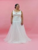 Hermione Hazel Wedding Dress, Size 24, RRP £699