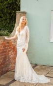Hermione Holland Wedding Dress, Size 12, RRP £949