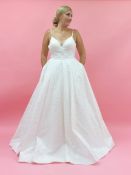 Hermione Honey Wedding Dress, Size 20, RRP £699