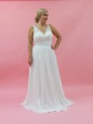 Hermione Hera Wedding Dress, Size 14, RRP £599
