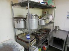 wire rack and contents