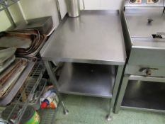 Stainless steel divider section