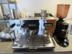 Monrok MA-C-2GR ,11.5l,1.7 BAR 2 station coffee maker and grinder