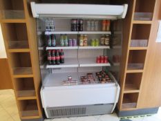 Open-fronted display chiller