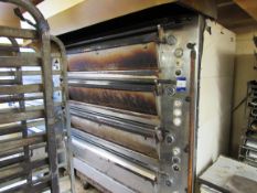 4 Deck bread oven (Full Dismantling required for removal)