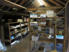 Contents too loft storage area