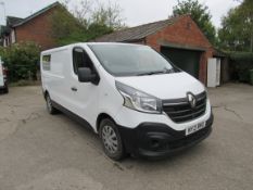 Renault Traffic business LL30 Energy DCI 145 business, Registration NY21 BWO, 62947 miles, Date of