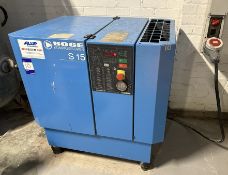 Boge S15 Air Compressor, serial number 38998, circa 2010