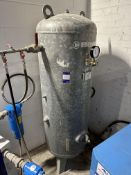 Boge 500L Vertical Air Tank/Receiver (for compressed air storage), serial number FE76031V, year of