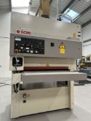 SCM Sandya 3S Wide Belt Sander, serial number AE/030854, year of manufacture 2007. Machine