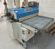 Loewer Ecosand 1000 De-Nibbing Sander, serial number 11306, year of manufacture 2010, two run off/on