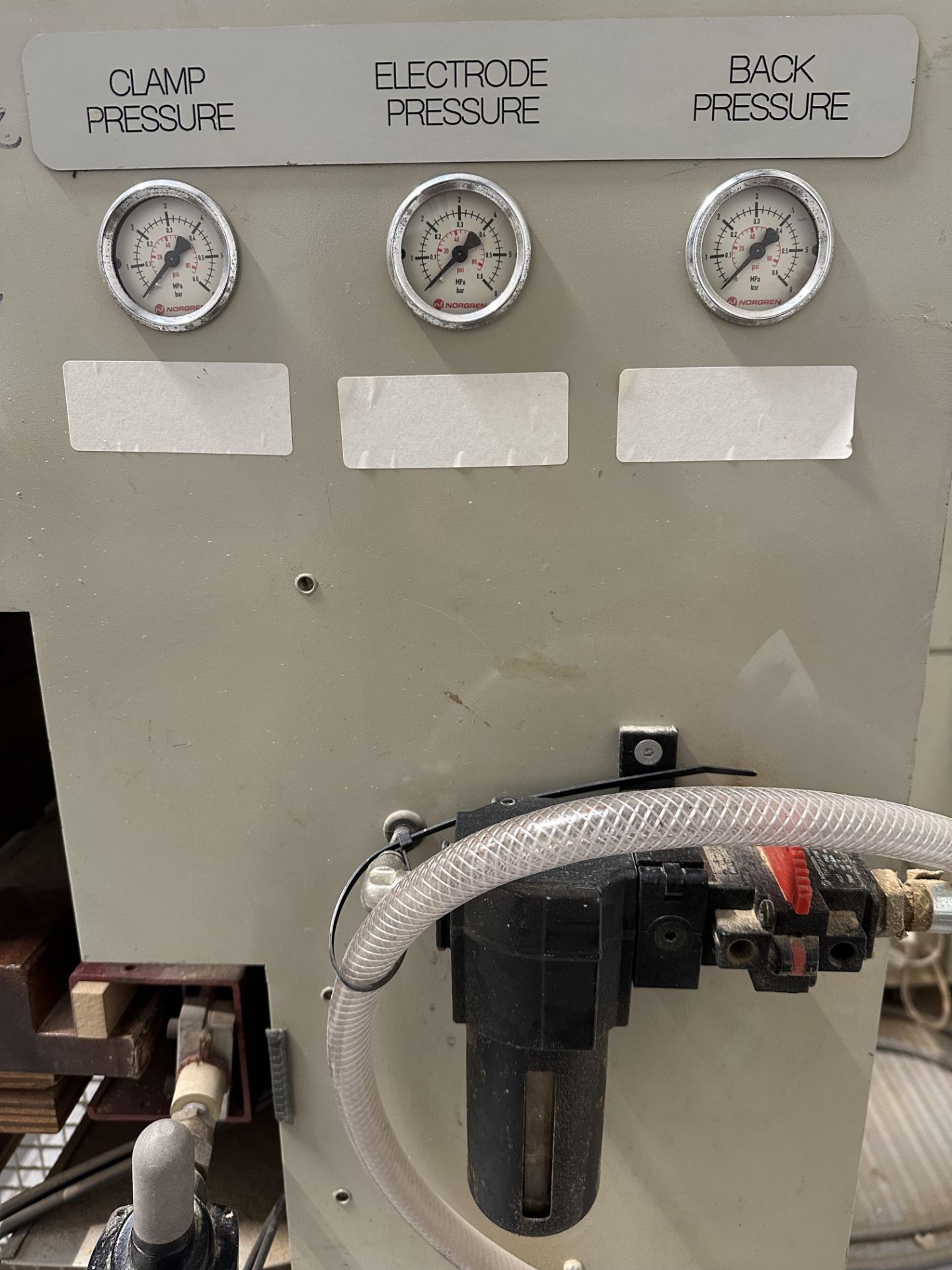 Gibbs Sandtech RF Lipping Machine, panel support table included - Image 6 of 10