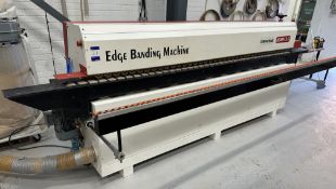 Genesis HSM5125 Edge Bander, serial number 6, year of manufacture 2014, run off table included and