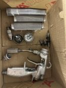 Assorted Spraying Spares including Mac 3 AA Plus Spray Gun, filters, caps/tips etc.