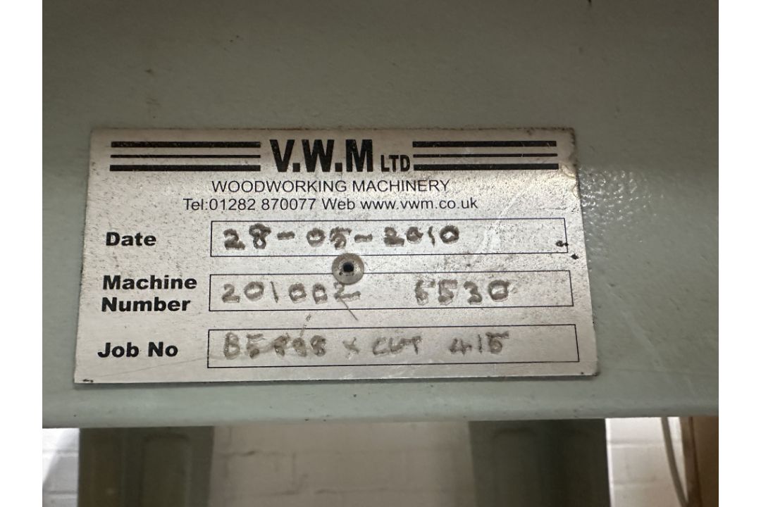 Dominion BS-888 Cross Cut Saw 2, serial number 201002 5530, year of manufacture 2010 - Image 5 of 7