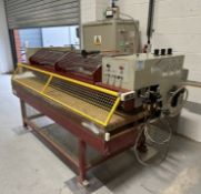 Gibbs Sandtech RF Lipping Machine, panel support table included