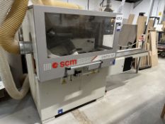 SCM Sintex Four Sided Planer, run off table included