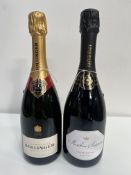 Bottle of Bollinger Special Cuvee 12% 75cl and a bottle of Marchese Antinori Franciacorta 12% 75cl t
