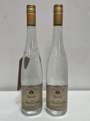 2 x Bottles of Henri Martischang Kirsch 45% 70cl